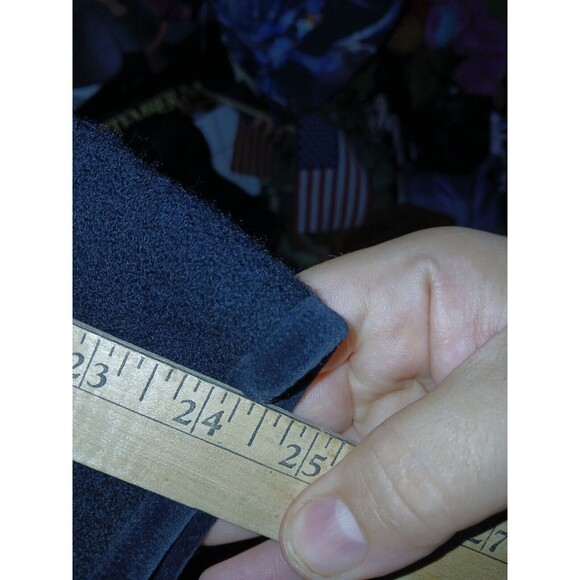 Pendleton 100% Merino Wool 2 Button Blazer Womens Size Medium Black Vintage - Picture 9 of 13